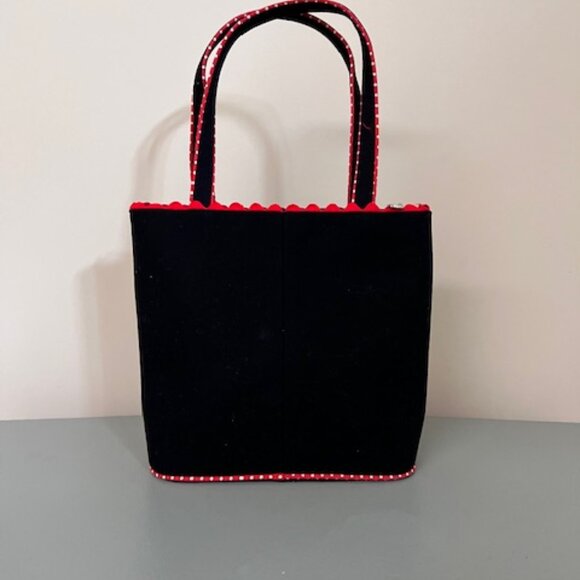 Lulu Guinness handbag featuring flamenco dancers, in excellent condition - Picture 2 of 7